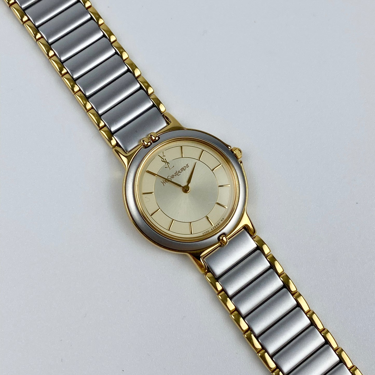 Yves Saint Laurent Two Tone Watch | Original Box