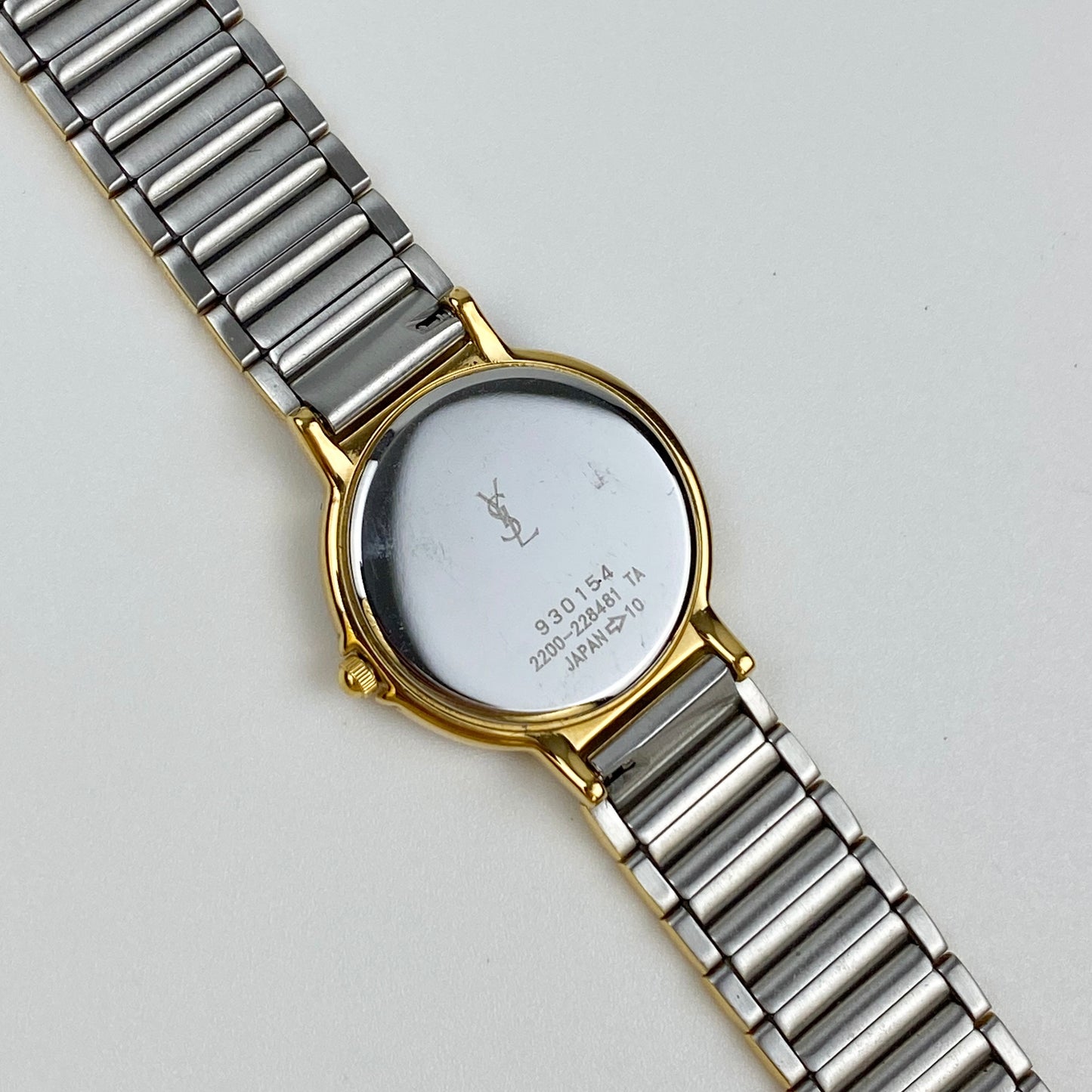 Yves Saint Laurent Two Tone Watch | Original Box