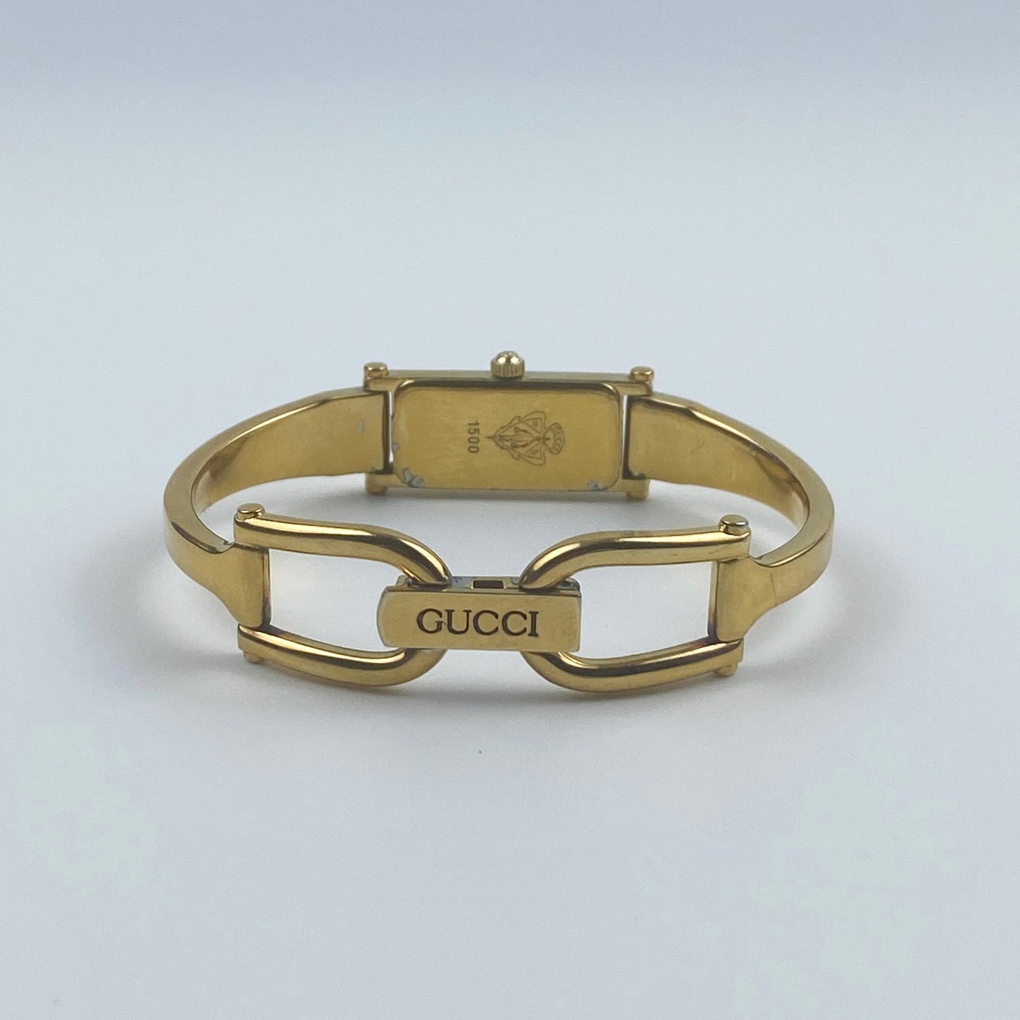 Gucci Gold Watch Seashell Dial