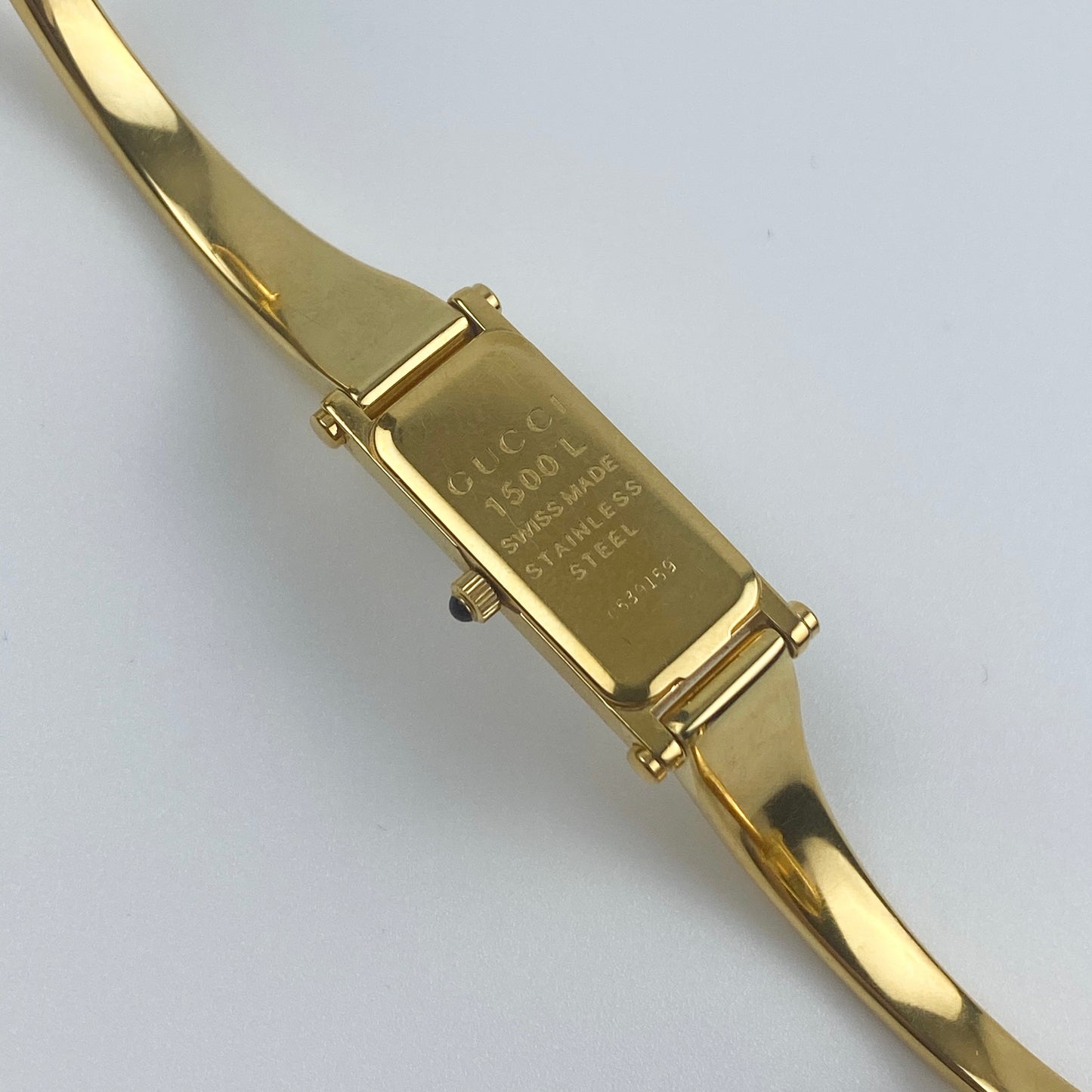 Gucci Gold Watch Seashell Dial