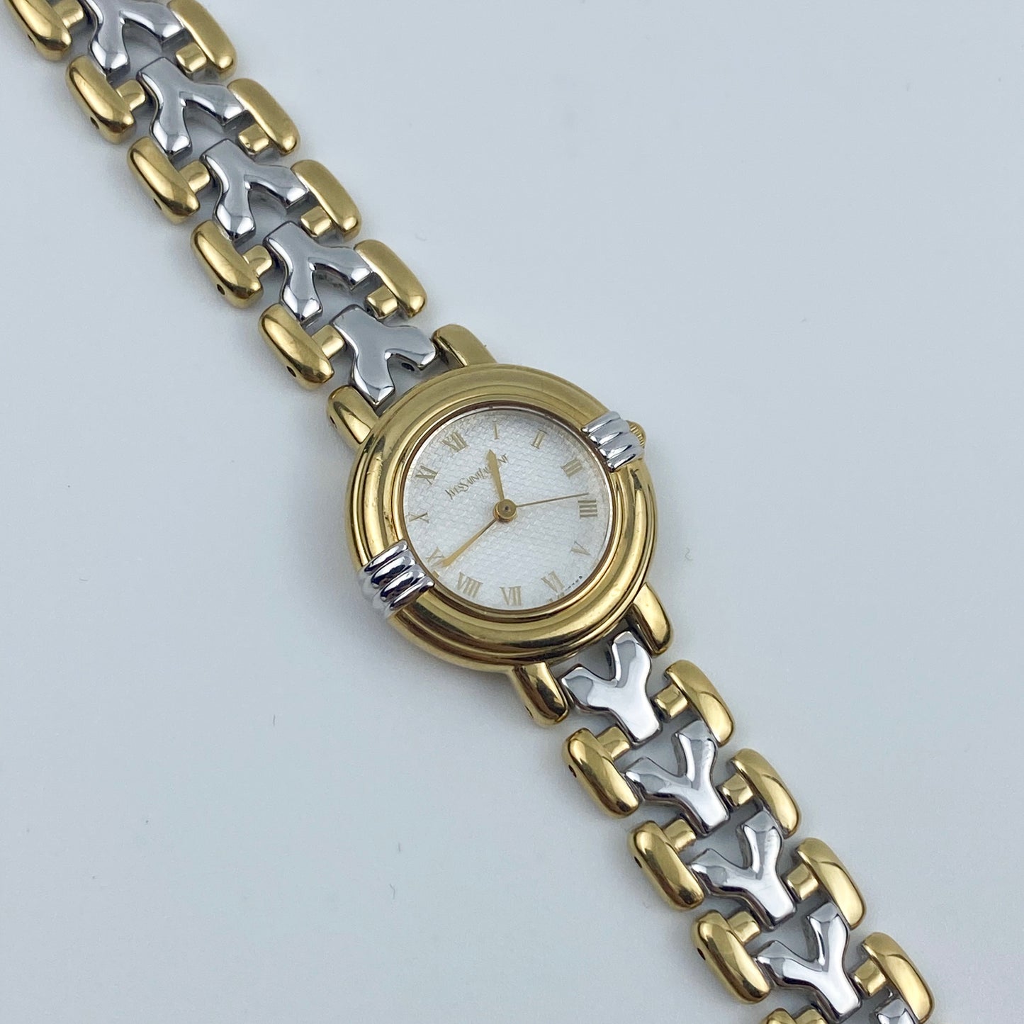 Yves Saint Laurent Vintage Two Tone Watch