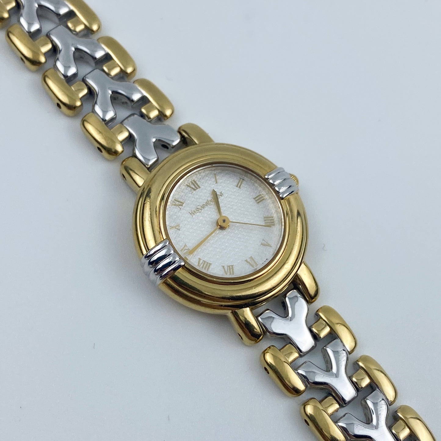 Yves Saint Laurent Vintage Two Tone Watch