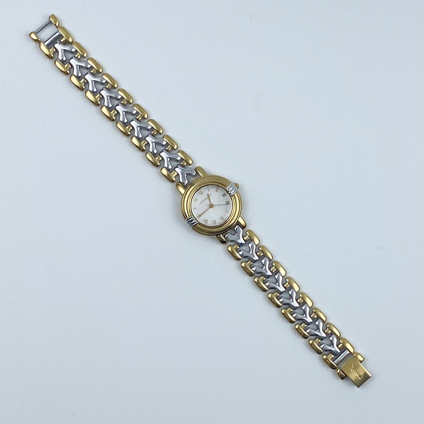 Yves Saint Laurent Vintage Two Tone Watch