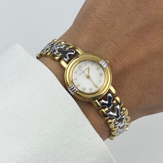 Yves Saint Laurent Vintage Two Tone Watch