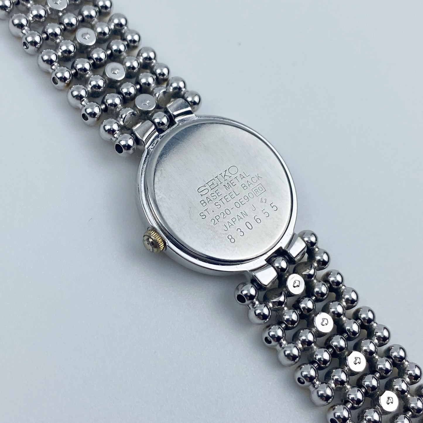 Seiko Vintage Two Tone Watch Pearls